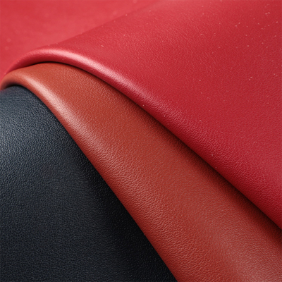 Tela del cuero de los muebles del impermeable ningún Fade Synthetic Pu Microfiber Leather